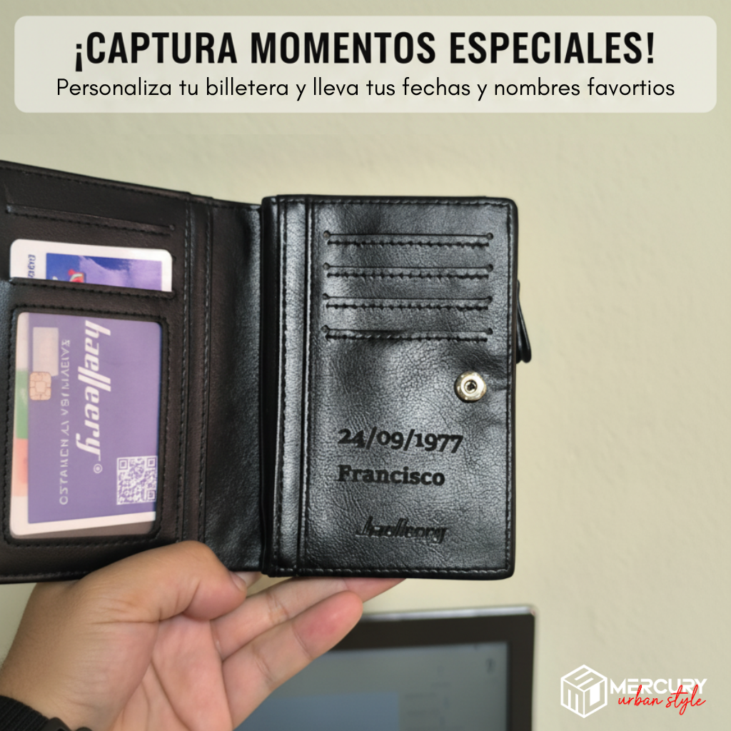 Billeteras pesonalizadas