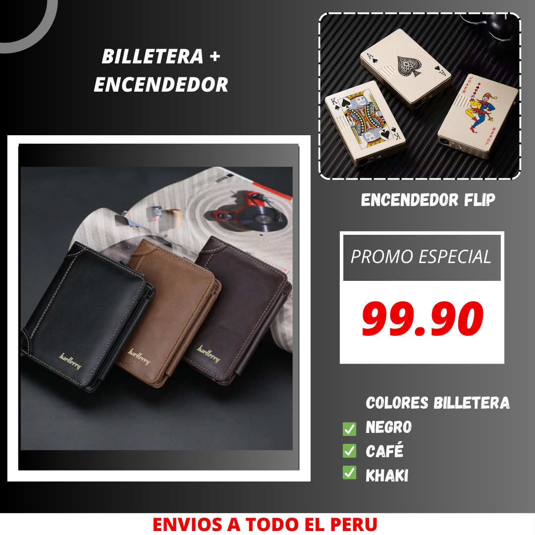 Billetera de bolsillo para Caballeros