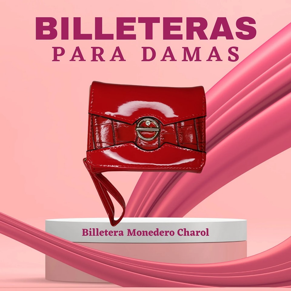 Billetera de Damas Charol