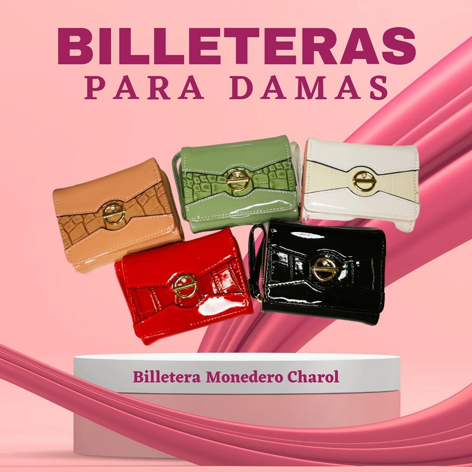 Billetera de Damas Charol