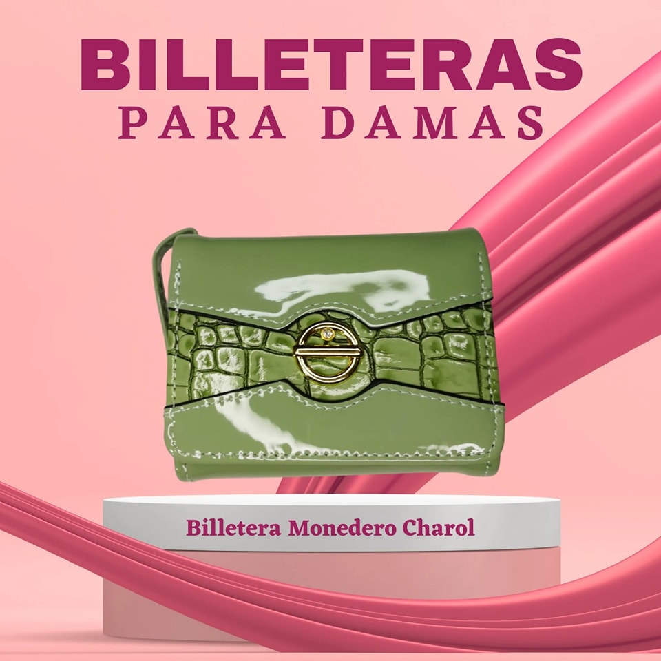 Billetera de Damas Charol