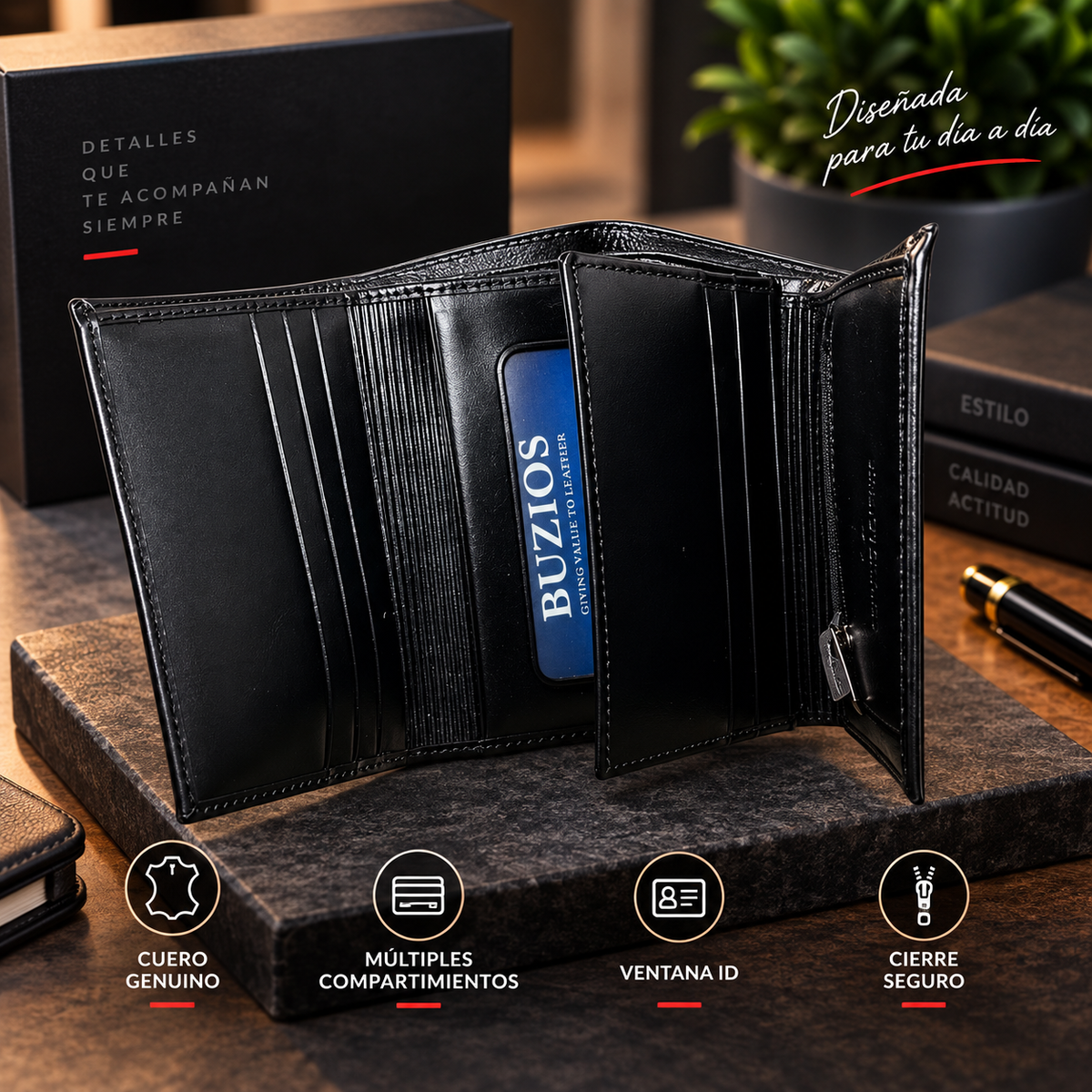 Billeteras en Cuero Personalizada