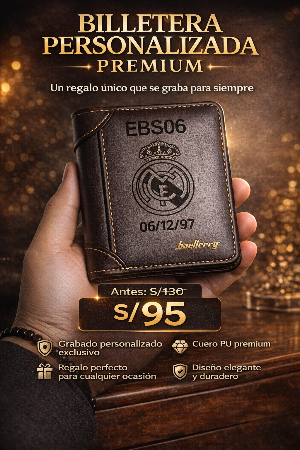 Billeteras pesonalizadas